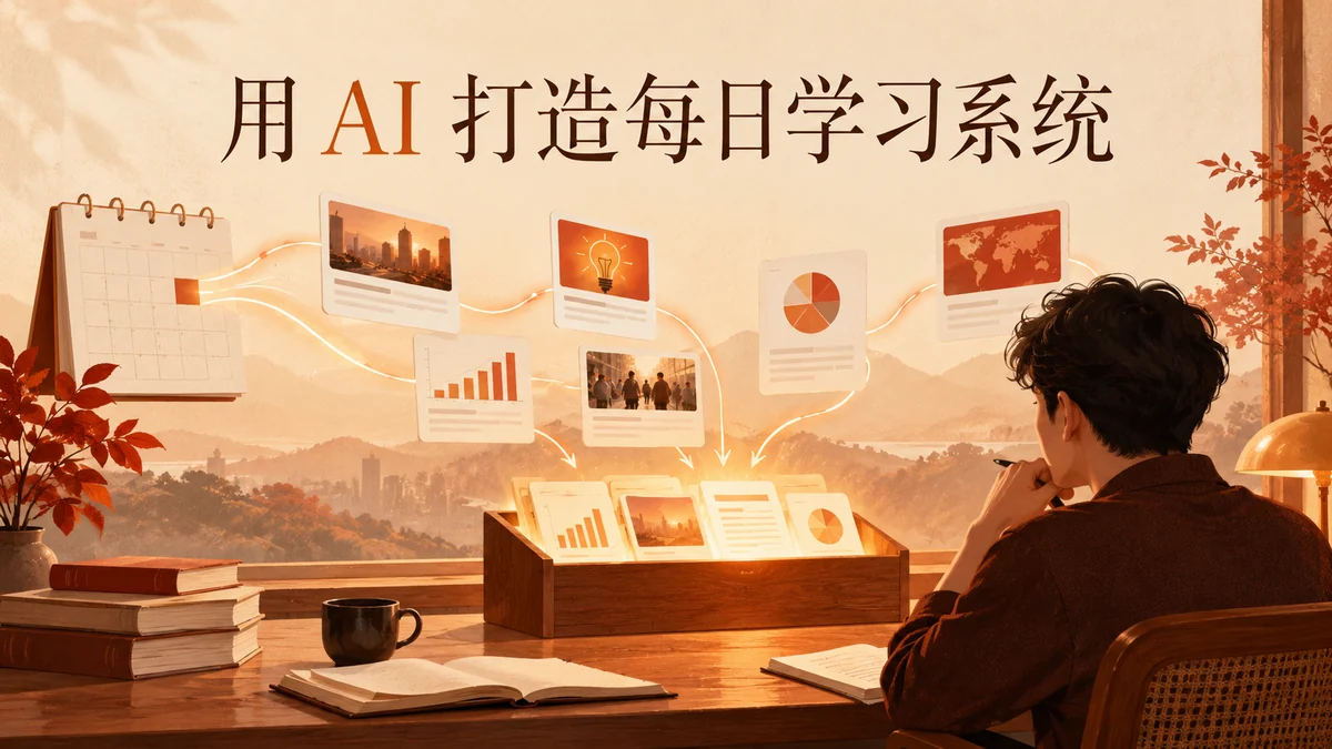 广告优化师，是时候用AI打造一个每日学习系统了封面